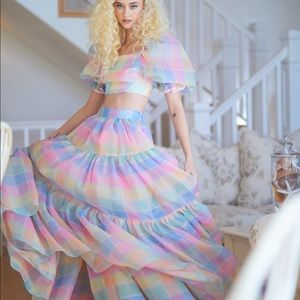 The Pub Garden Puff Set by SELKIE 🌸 👑 *Sold Out* RARE Limited